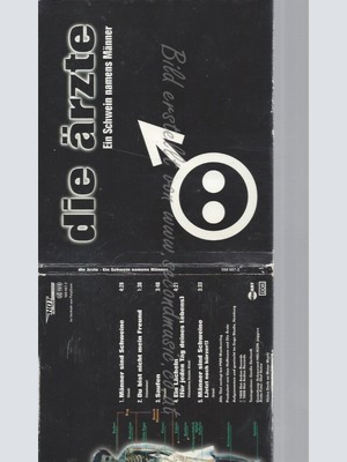 CD--DIE ÄRZTE -- --- EIN SCHWEIN NAMENS MÄNNER