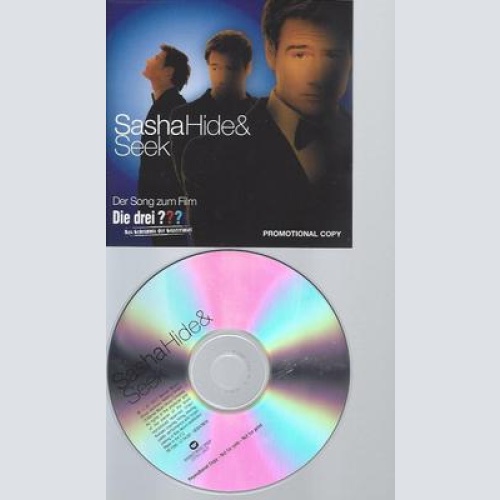 PROMO CD--SASHA--HIDE & SEEK--DIE DREI