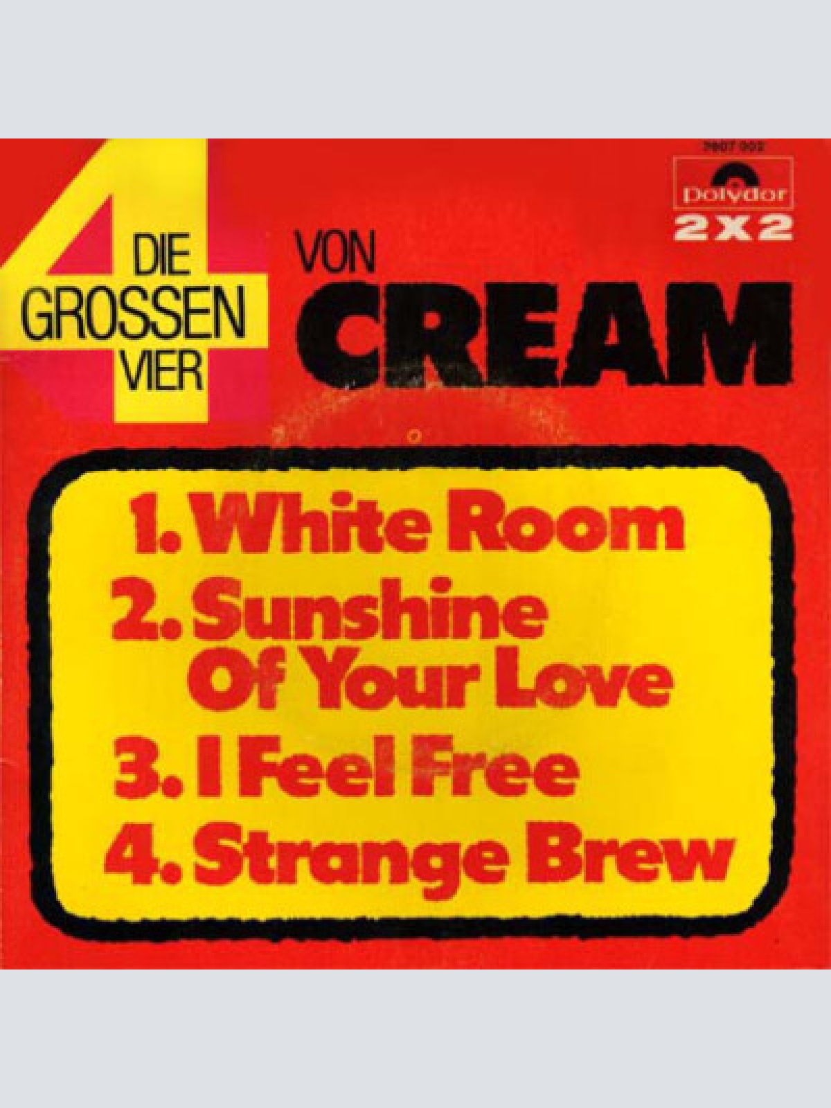 2x7", Single Cream (2) - Die Grossen Vier