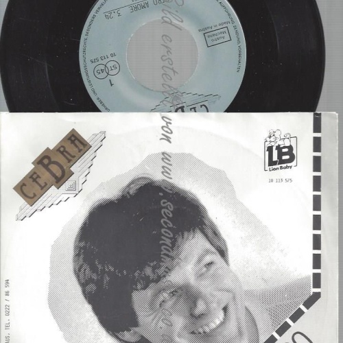 7" Cebra  Il Nostro Amore