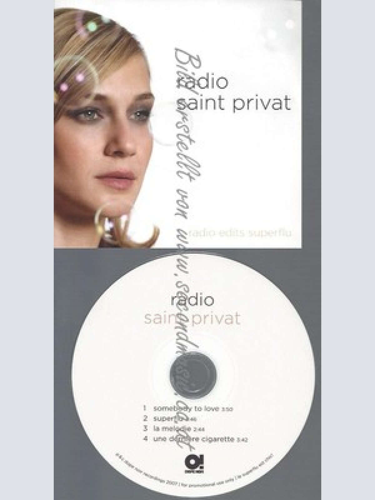 PROMO CD--RADIO--SAINT PRIVAT--SUPERFLU--4TR