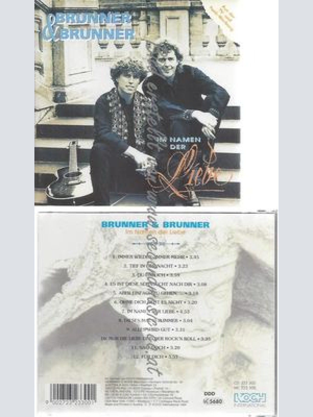CD--BRUNNER & BRUNNER--IM NAMEN DER LIEBE