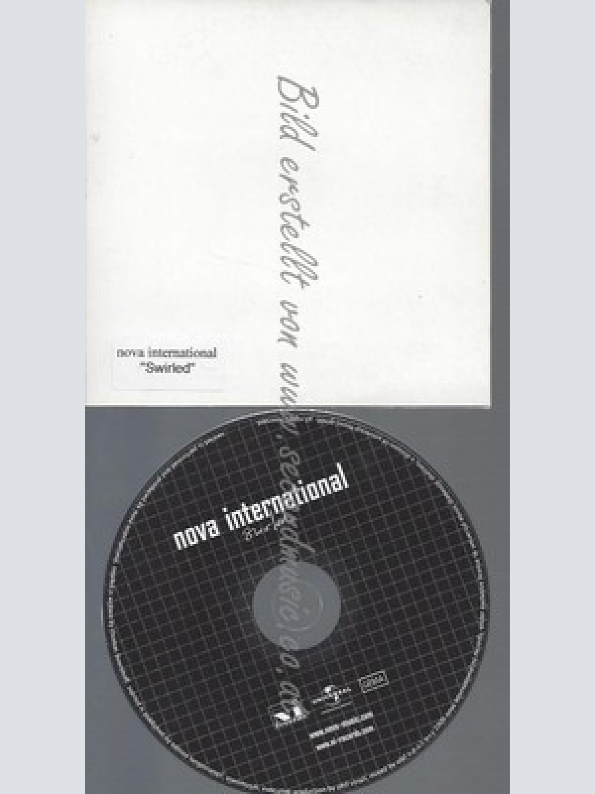 PROMO CD--NOVA INTERNATIONAL--SWIRLED--1TR