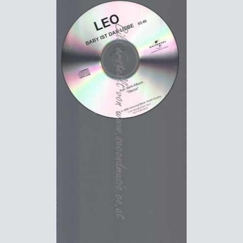 PROMO CD--LEO--BABY IST DAS LIEBE--