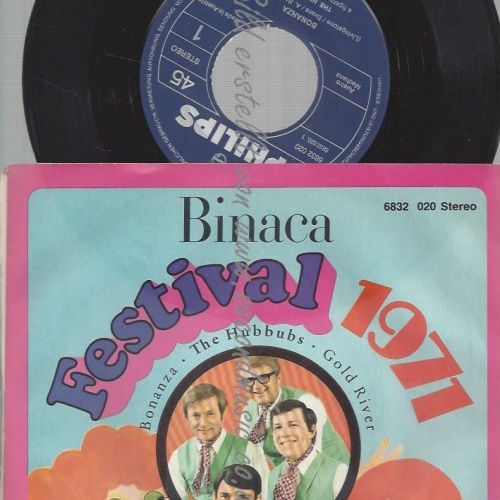 7" The Hubbubs – Bonanza / Gold River