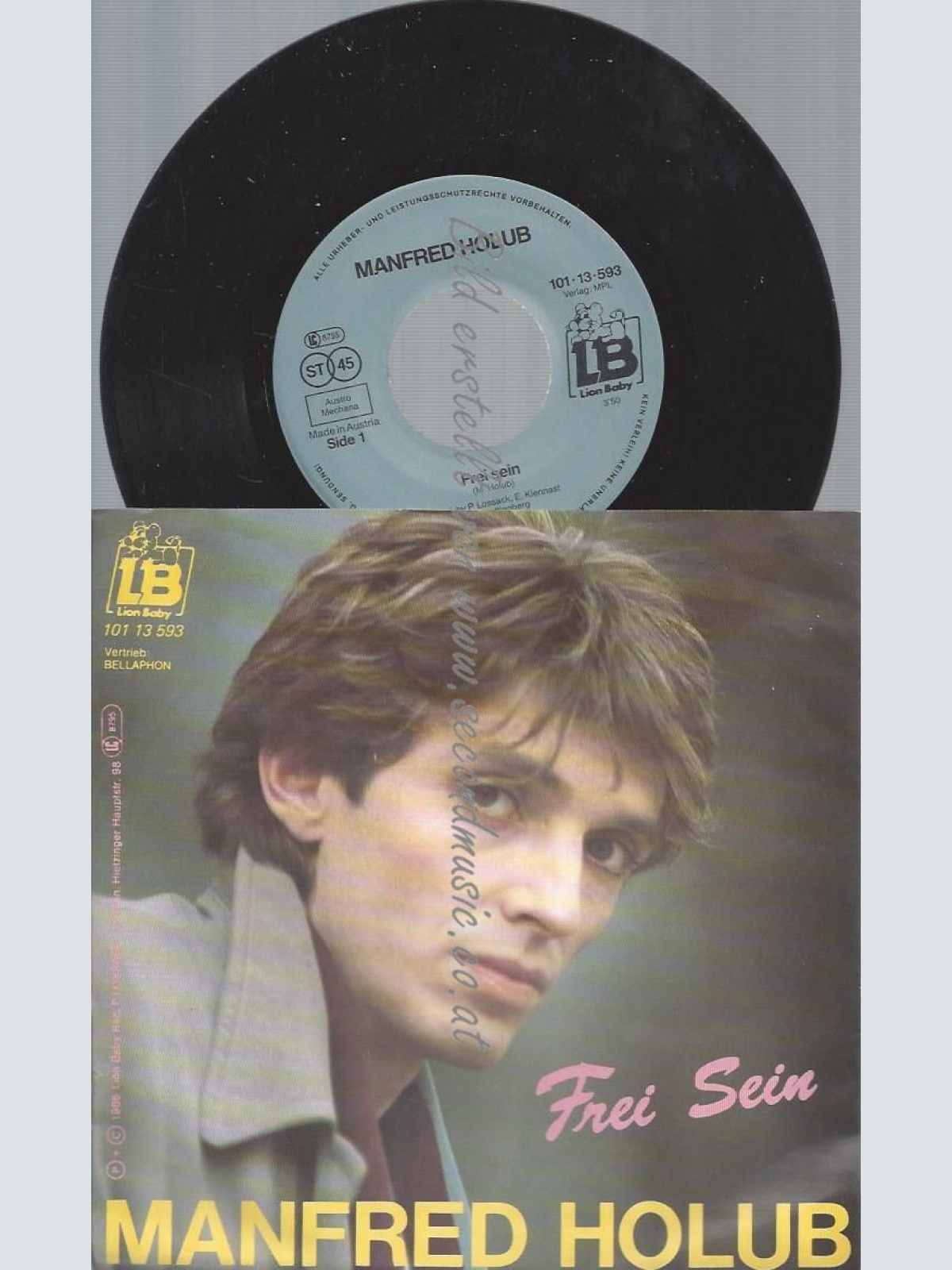 7"   MANFRED HOLUB FREI SEIN