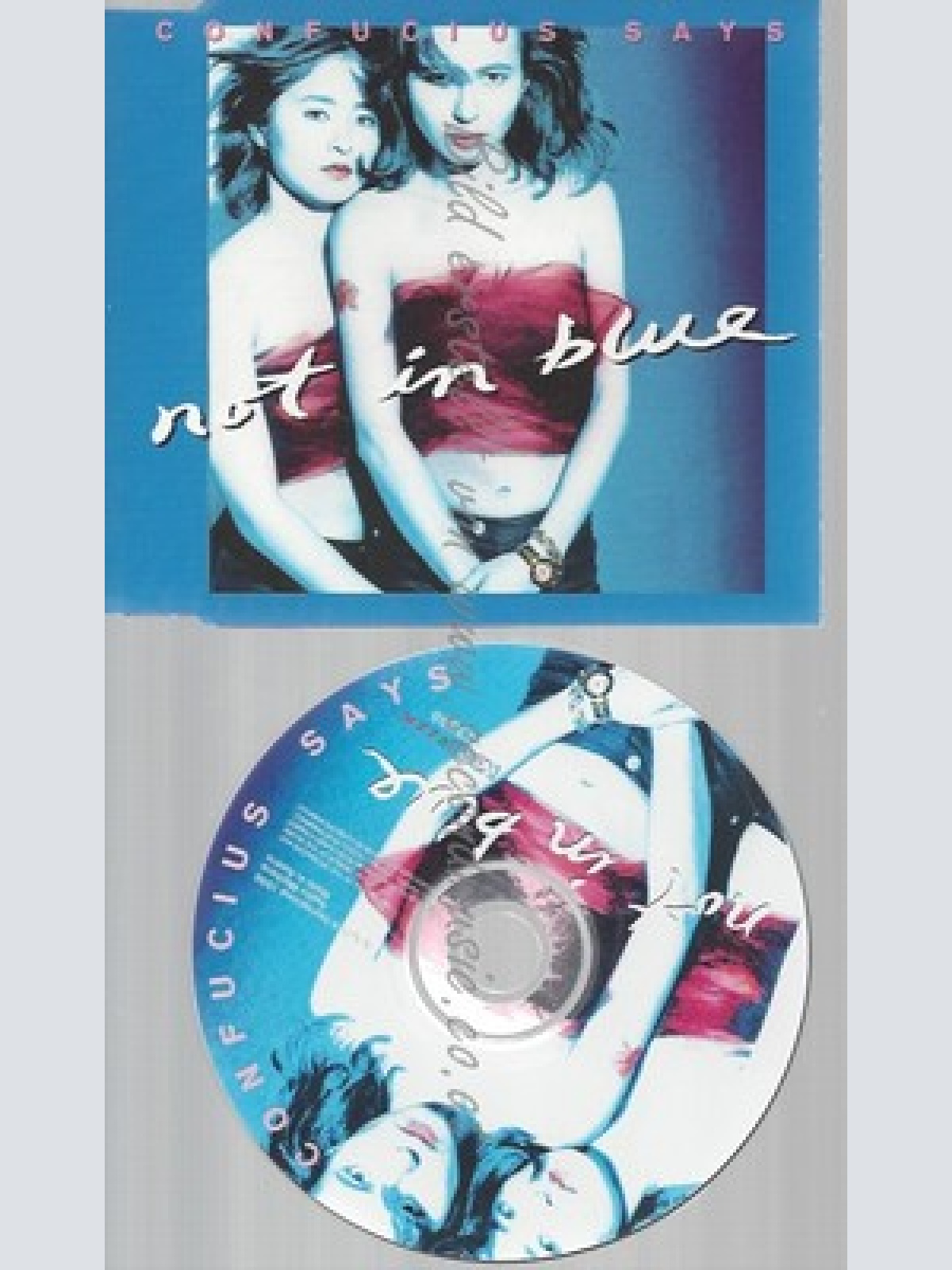 CD--CONFUCIUS SAYS -- --- NOT IN BLUE