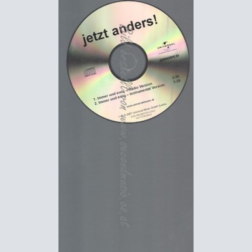 PROMO CD--JETZT ANDERS--IMMER UND EWIG--2TR