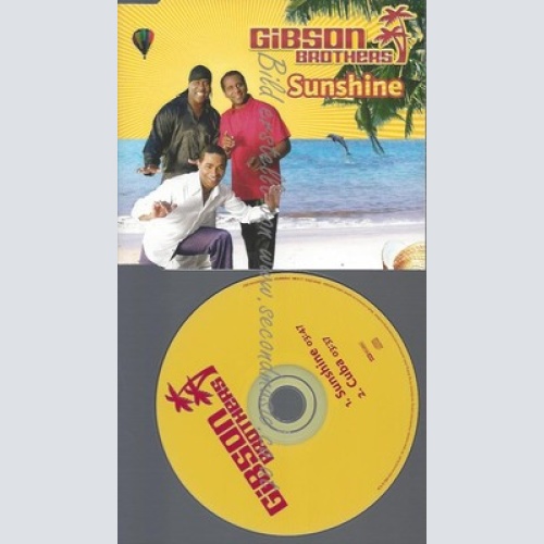PROMO CD--GIBSON BROTHERS-- SUNSHINE--2TR