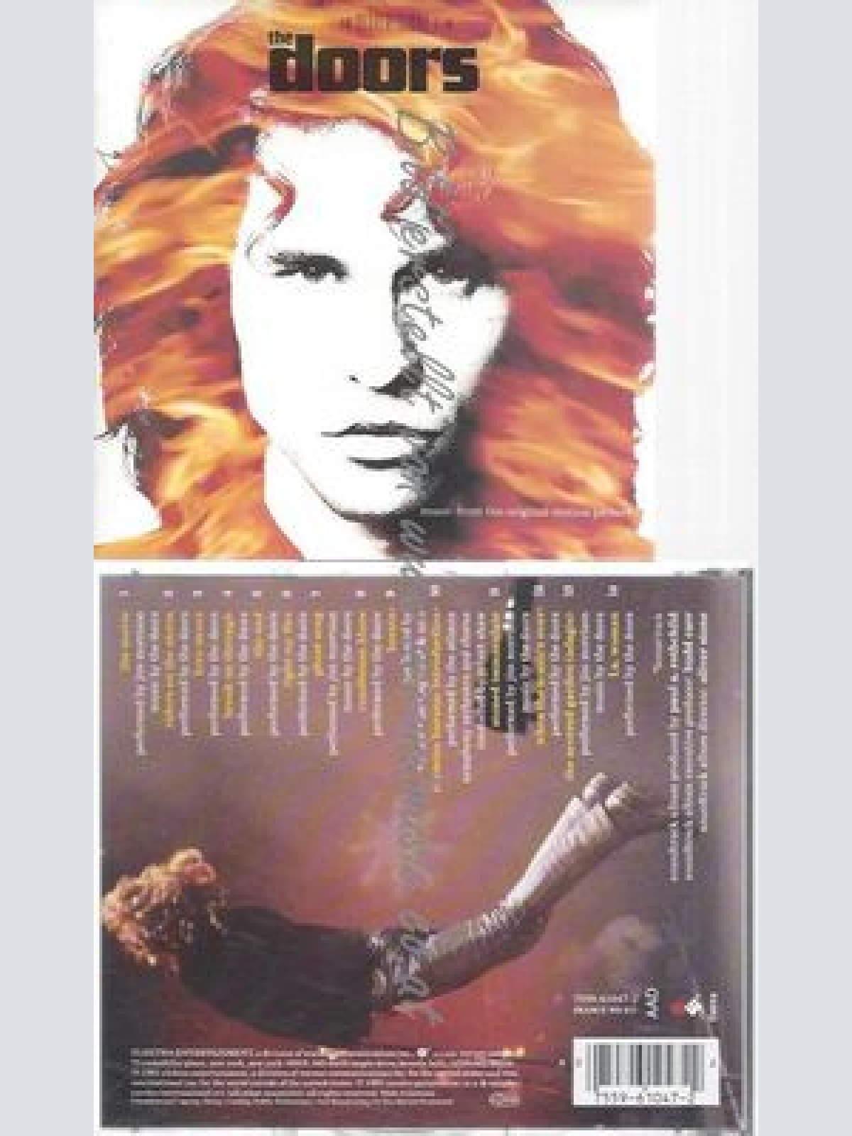 CD--THE DOORS--THE DOORS -MUSIC FROM THE ORIGINAL MOTION PICTURE-IMPORT |