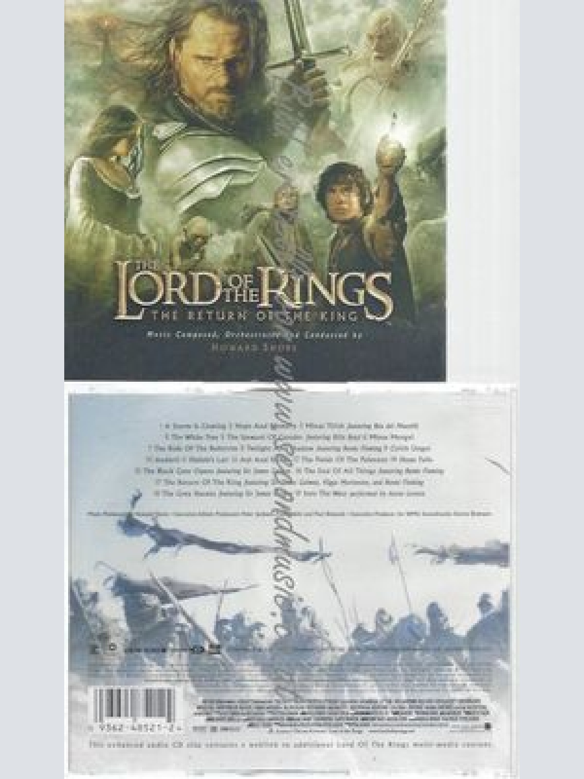 CD--LORD OF THE RINGS -THE RETURN OF THE KING-