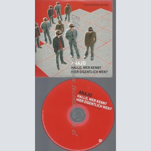 PROMO CD--ANAJO--HALLO WER KENN HIER EIGENTLICH WEN  --1TR