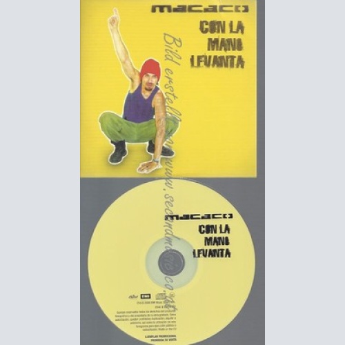 PROMO CD--MACACO--CON LA MANO LEVANTA--1TR
