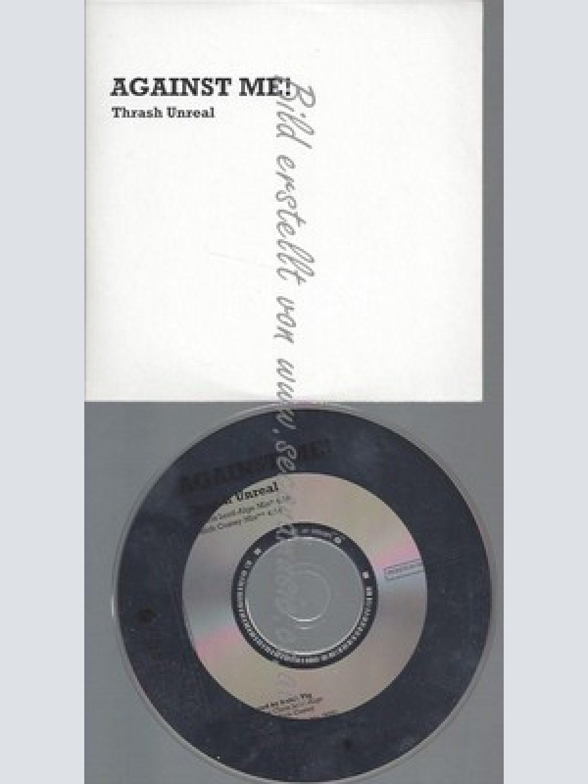 PROMO CD--THRASH UNREAL--AGAINST ME--2TR