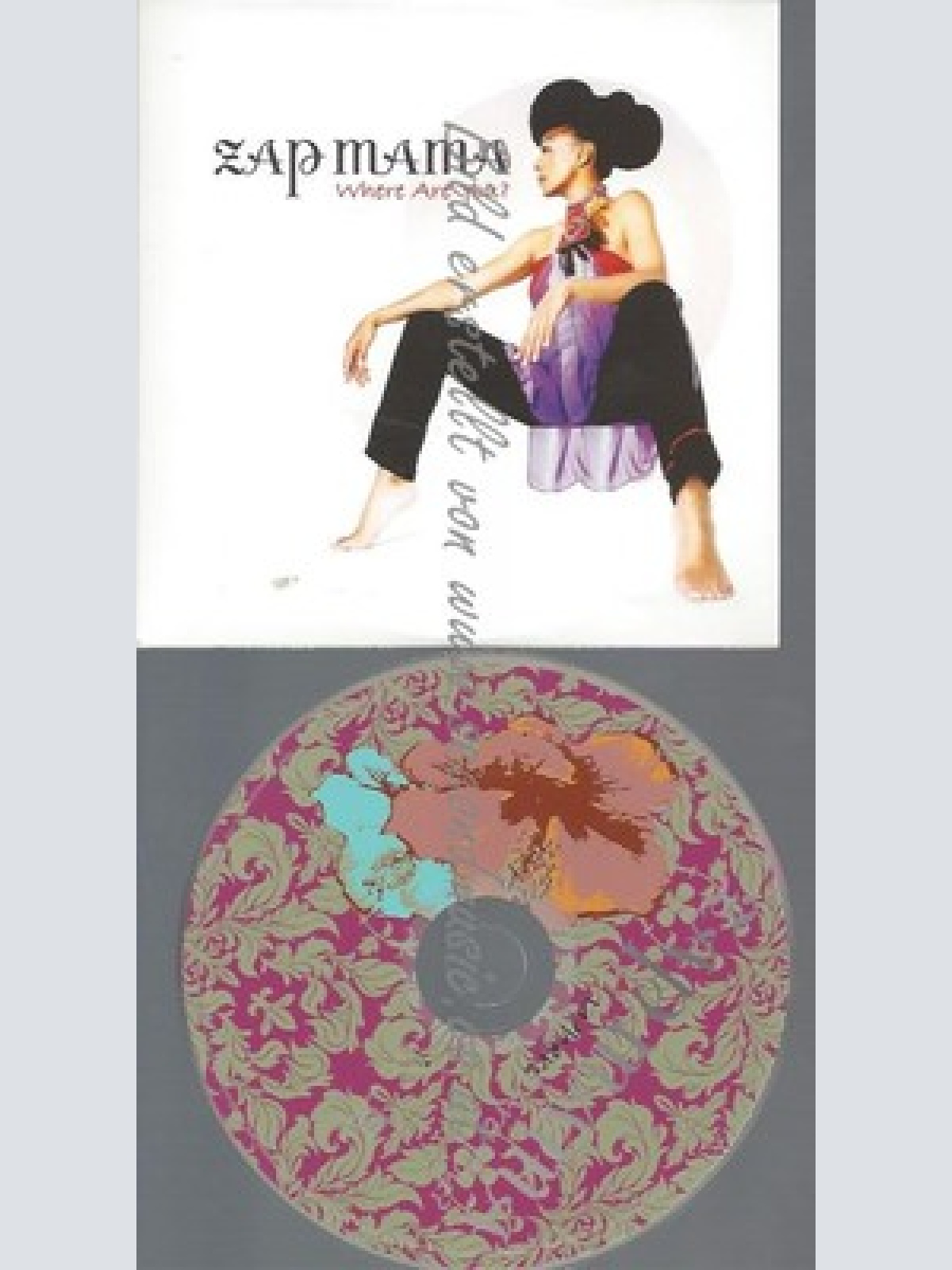 PROMO CD--ZAP MAMA--WHERE ARE YOU--1TR