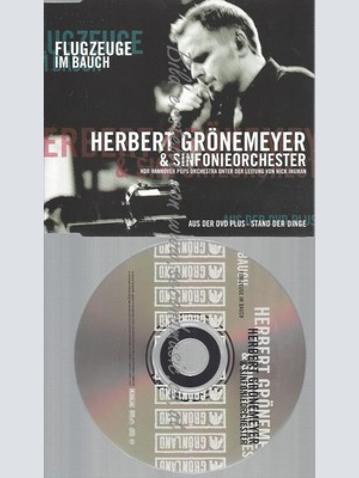 CD--HERBERT GRÖNEMEYER -- --- FLUGZEUGE IM BAUCH