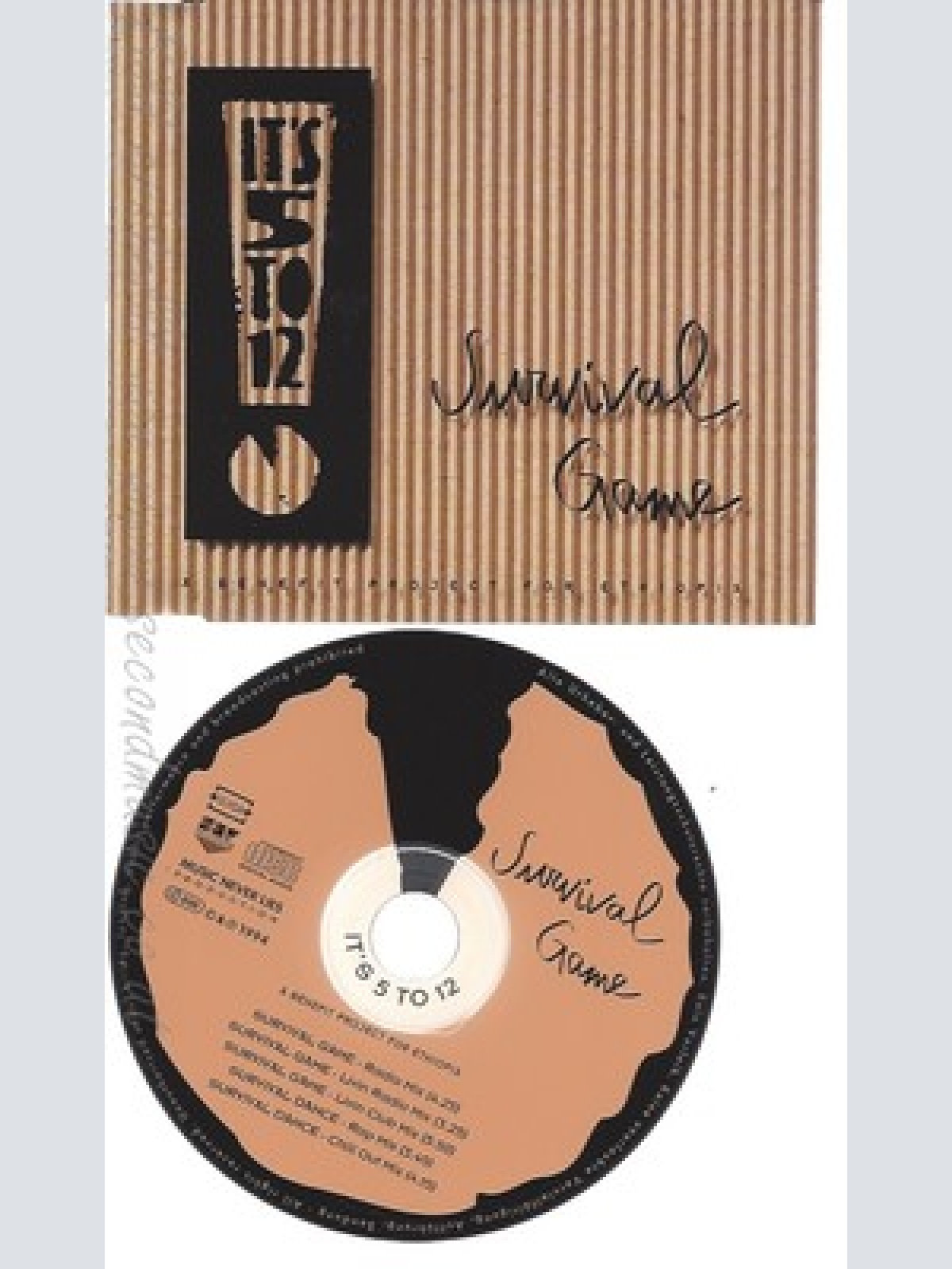 MAXI CD--5 TO 12 -- - SINGLE -- SURVIVAL GAME