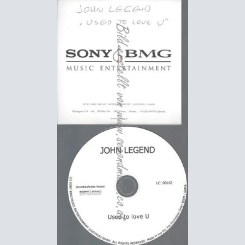 PROMO CD--JOHN LEGEND--USED TO LOVE U--1TR