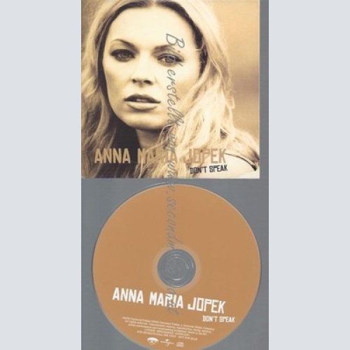 PROMO CD--ANNA MARIA JOPEK--DONT SPEAK--2TR