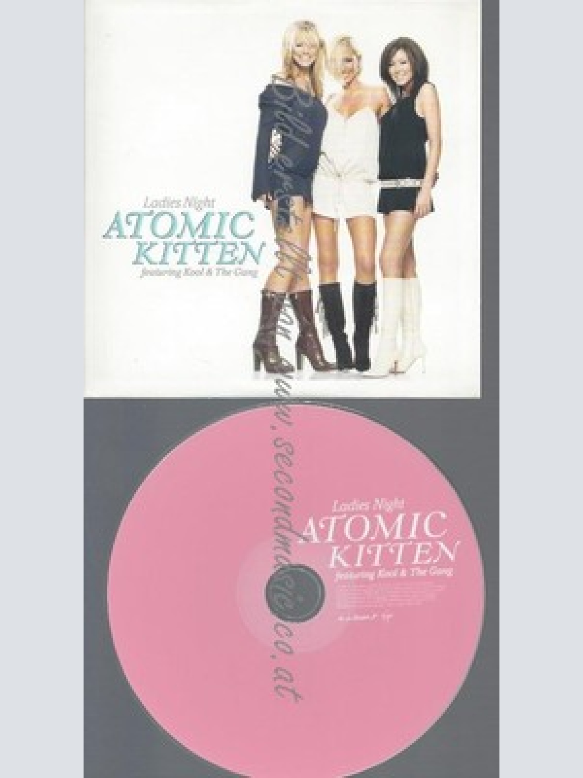 PROMO CD--ATOMIC KITTEN--LADIES NIGHT --1TR