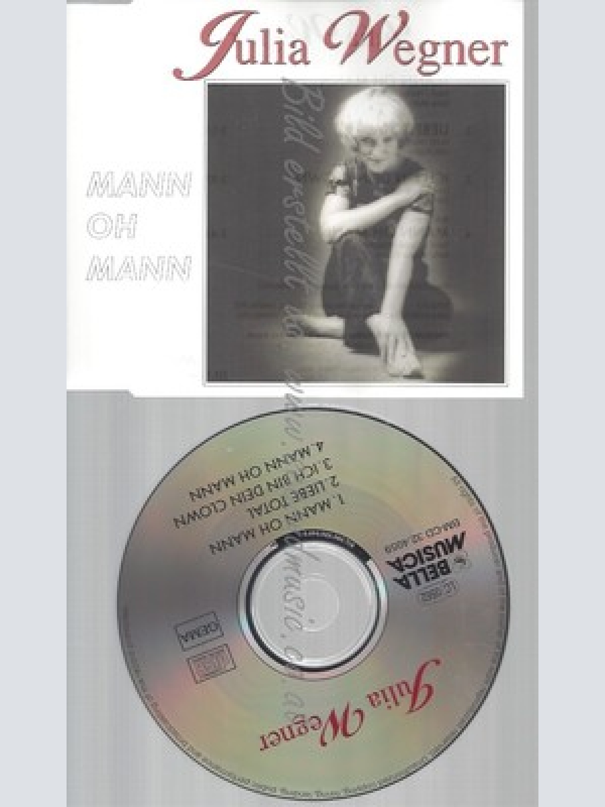 CD--JULIA WEGNER, KOCH, KRUTZKE UND RUNGE -- --- MANN OH MANN
