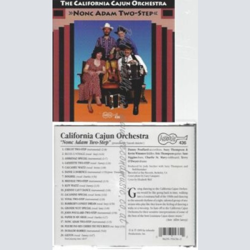 CD--CALIFORNIA CAJUN ORCHESTRA | --NONC ADAM  STEP