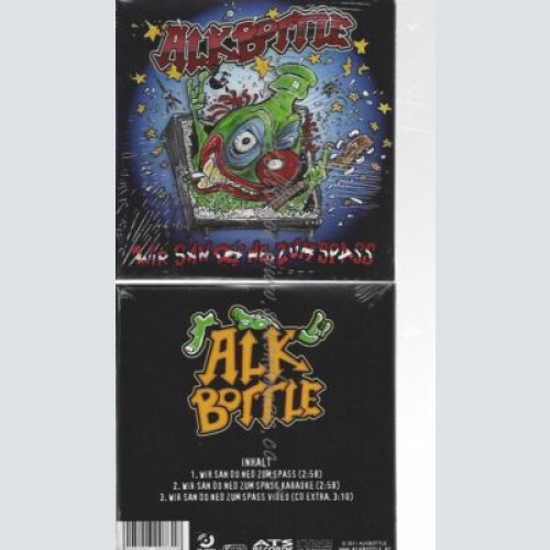 CD--ALKBOTTLE-- Wir San Do' Net Zu Spass