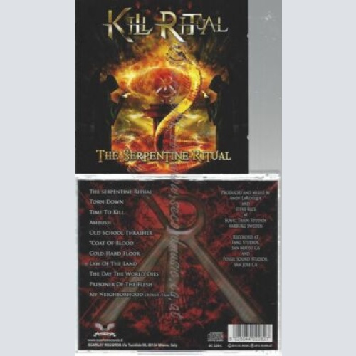 CD--KILL RITUAL--THE SERPENTINE RITUAL