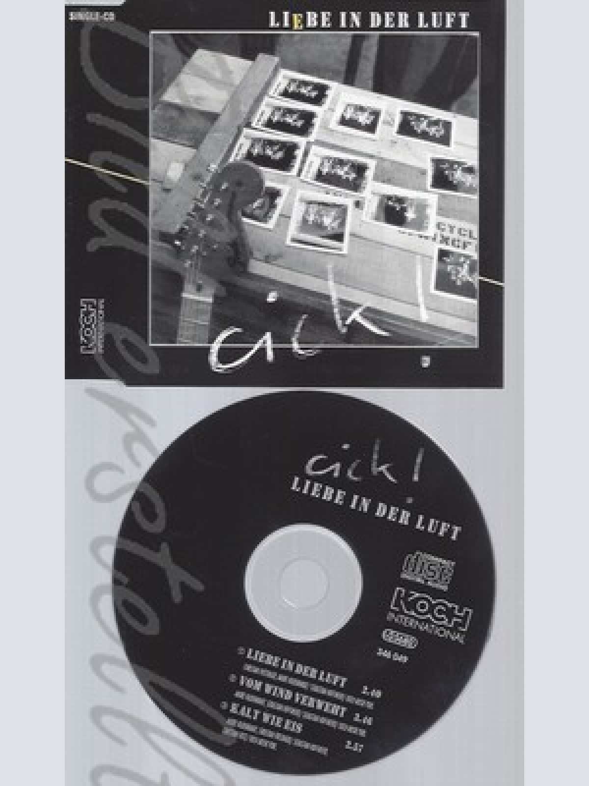 Maxi CD--CICK! - SINGLE -- LIEBE IN DER LUFT -3 TRACKS, -