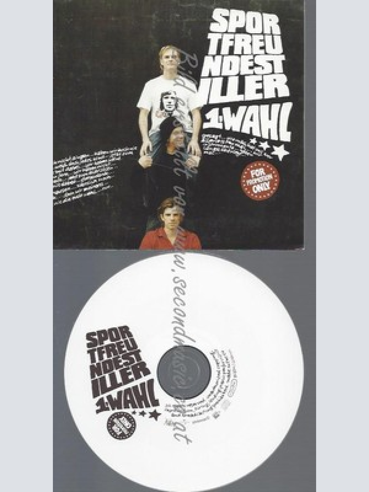 PROMO CD--SPORTFREUNDE STILLER--1 WAHL--2TR