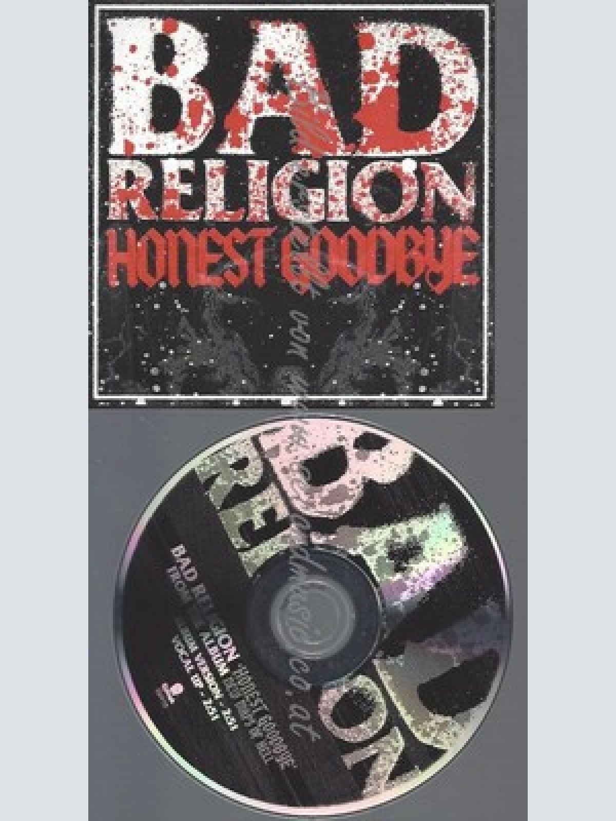 PROMO CD--BAD RELIGION --HONEST GOODBYE--2TR