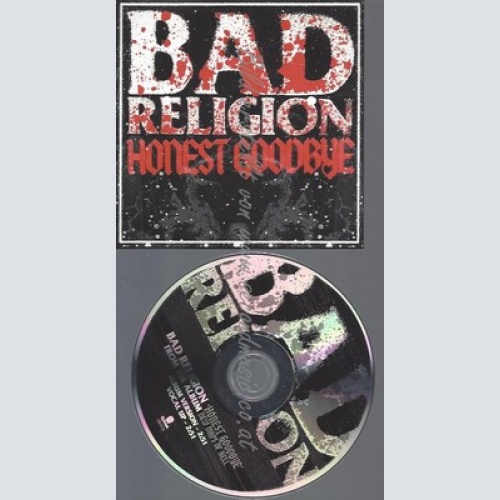 PROMO CD--BAD RELIGION --HONEST GOODBYE--2TR