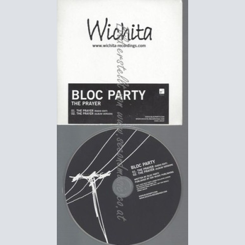 PROMO CD--BLOC PARTY--THE PRAYER--2TR