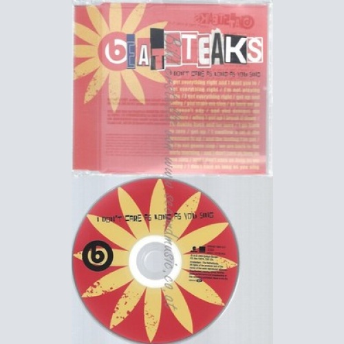 CD--BEATSTEAKS -- --- I DON'T CARE AS LONG AS YOU SING