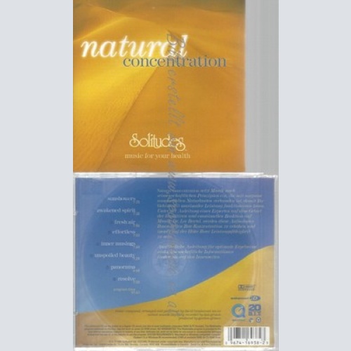 CD--DAN GIBSON UND DAVID BRADSTREET -- -- NATURAL CONCENTRATION - MUSIC FOR YOUR