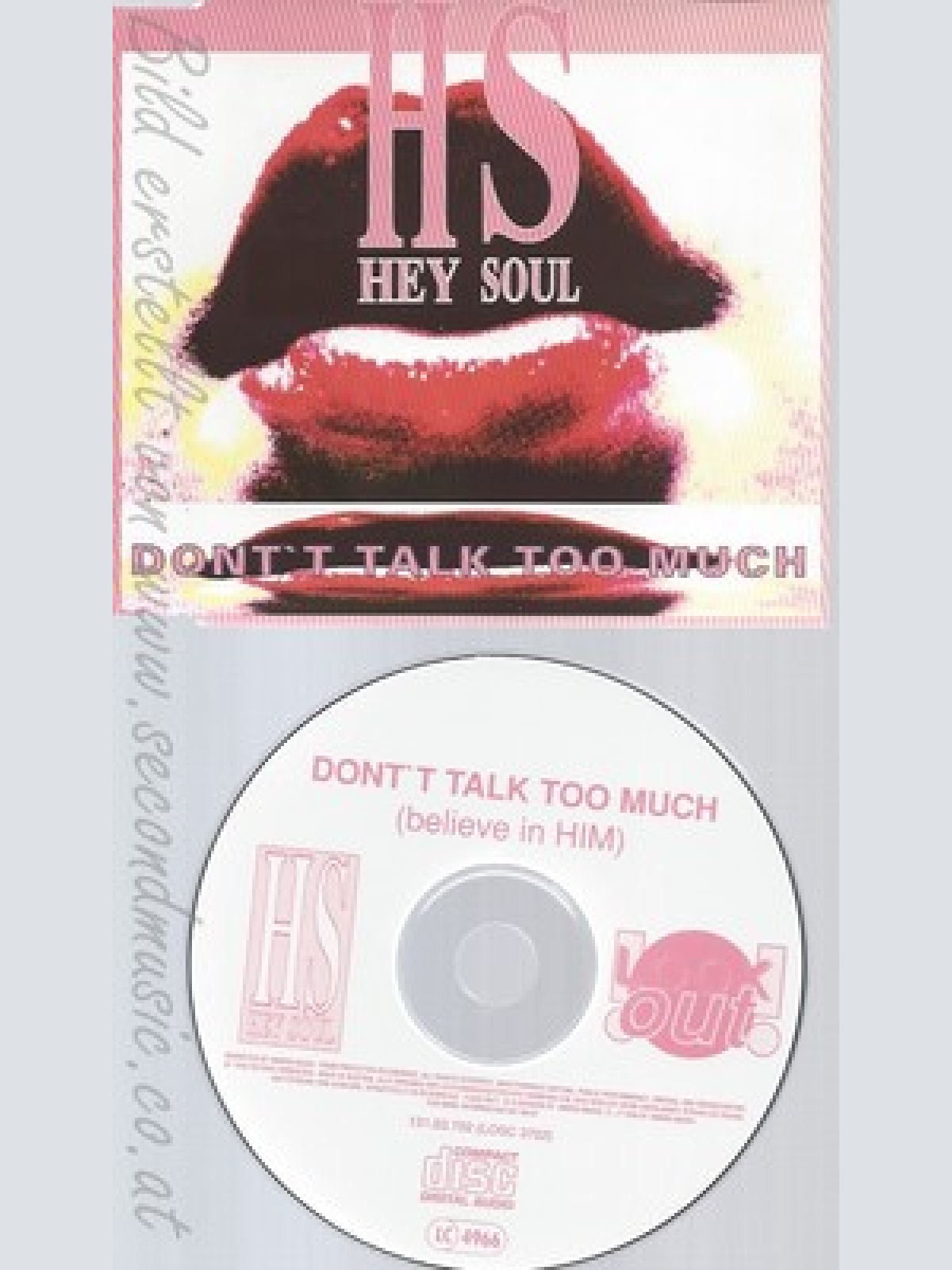 Maxi CD--HEY SOUL -- DON'T TALK TOO MUCH [SINGLE-Maxi CD]