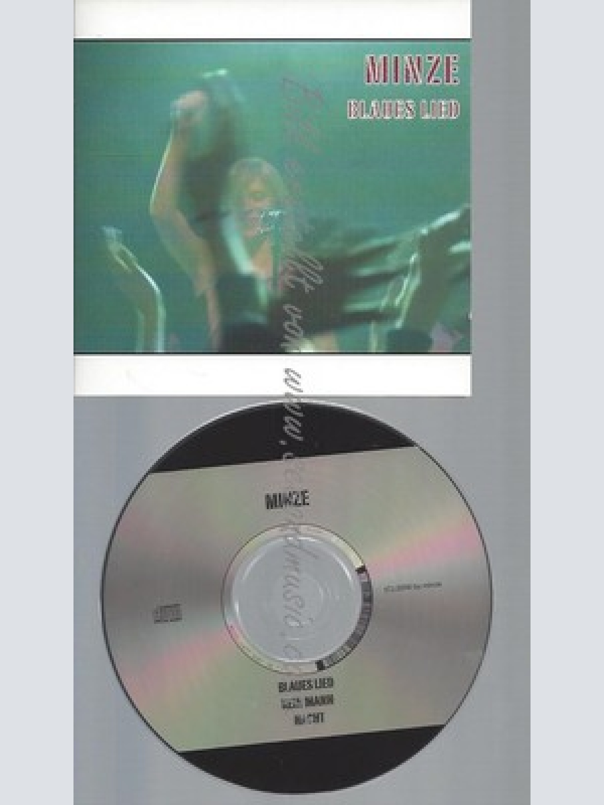 CD--MINZE--BLAUES LIED