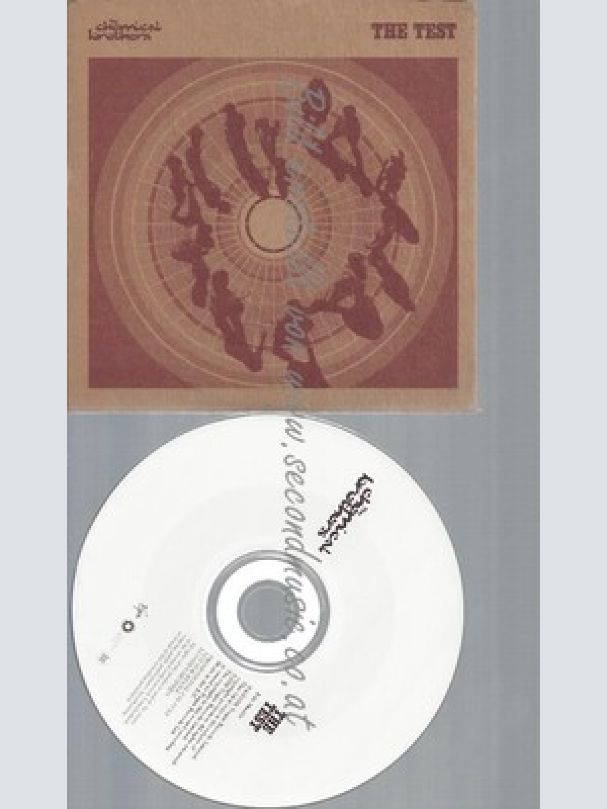 CD--CARDSLEEVE-THE CHEMICAL BROTHERS--THE TEST--PROMO