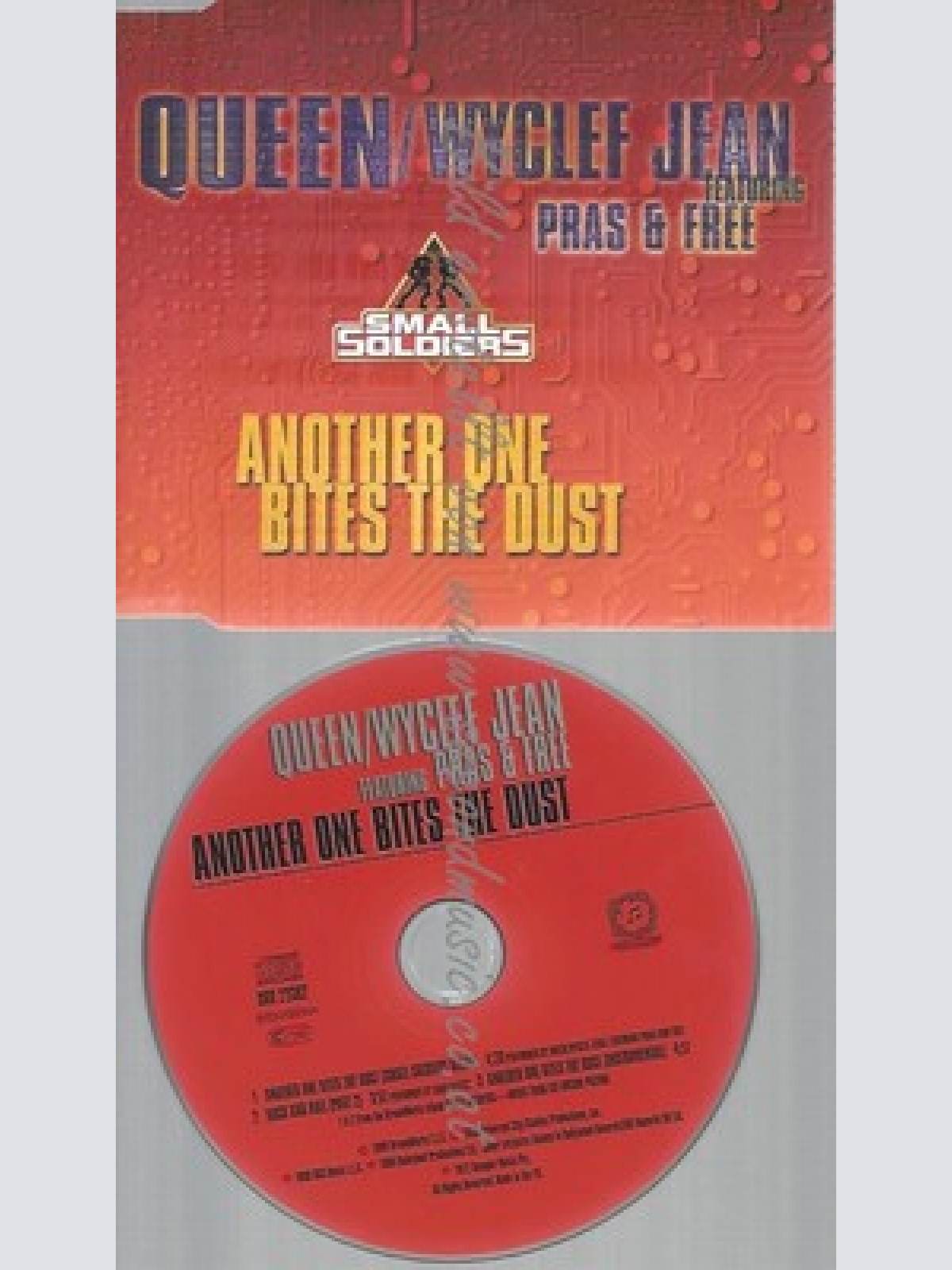 CD--QUEEN AND WYCLEF JEAN FEAT. PRAS & FREE -- --- ANOTHER ONE BITES THE DUST