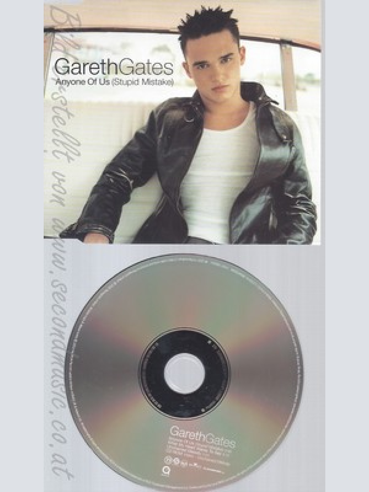 Maxi CD--GARETH GATES -E -- ANYONE OF US -STUPID MISTAKE-