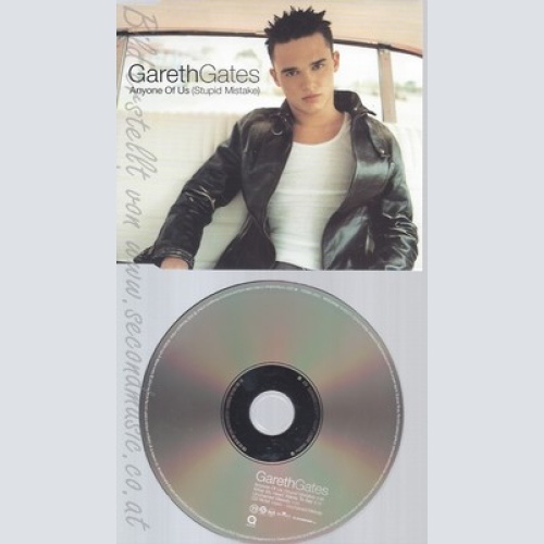Maxi CD--GARETH GATES -E -- ANYONE OF US -STUPID MISTAKE-