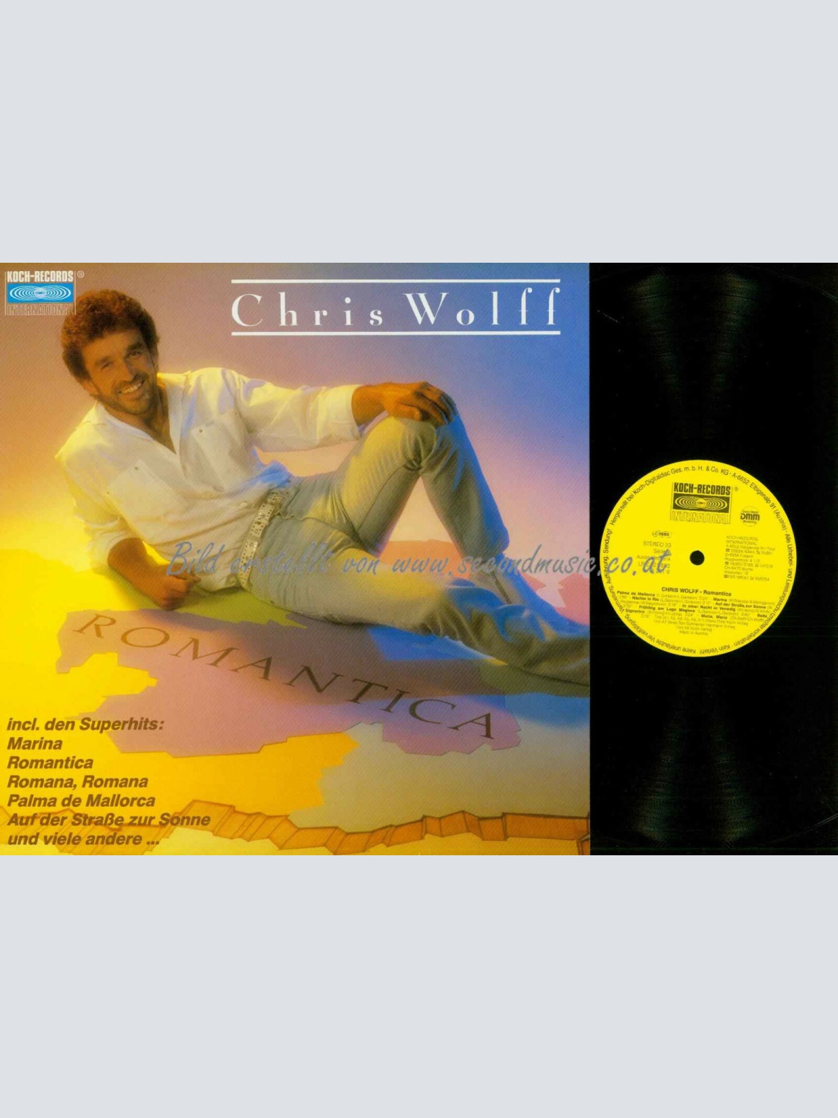 LP--Chris Wolff – Romantica // NM