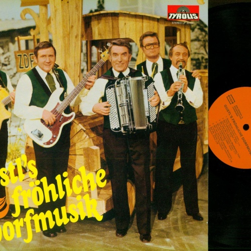 LP--Gustl's Fröhliche Dorfmusik  //NM