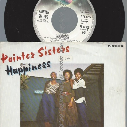 7"   Pointer Sisters  Happiness
