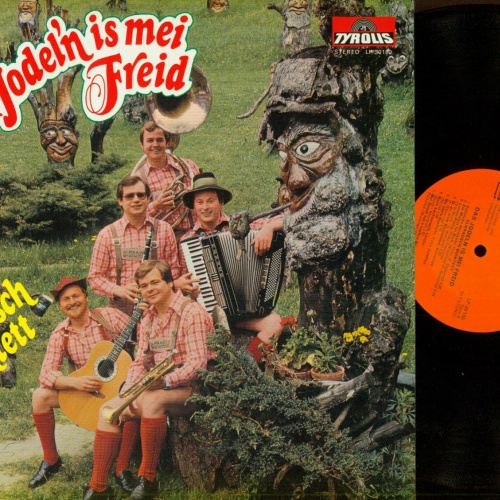 LP--Orig. Almrausch Quintett --Das Jodeln is mei Freid //NM