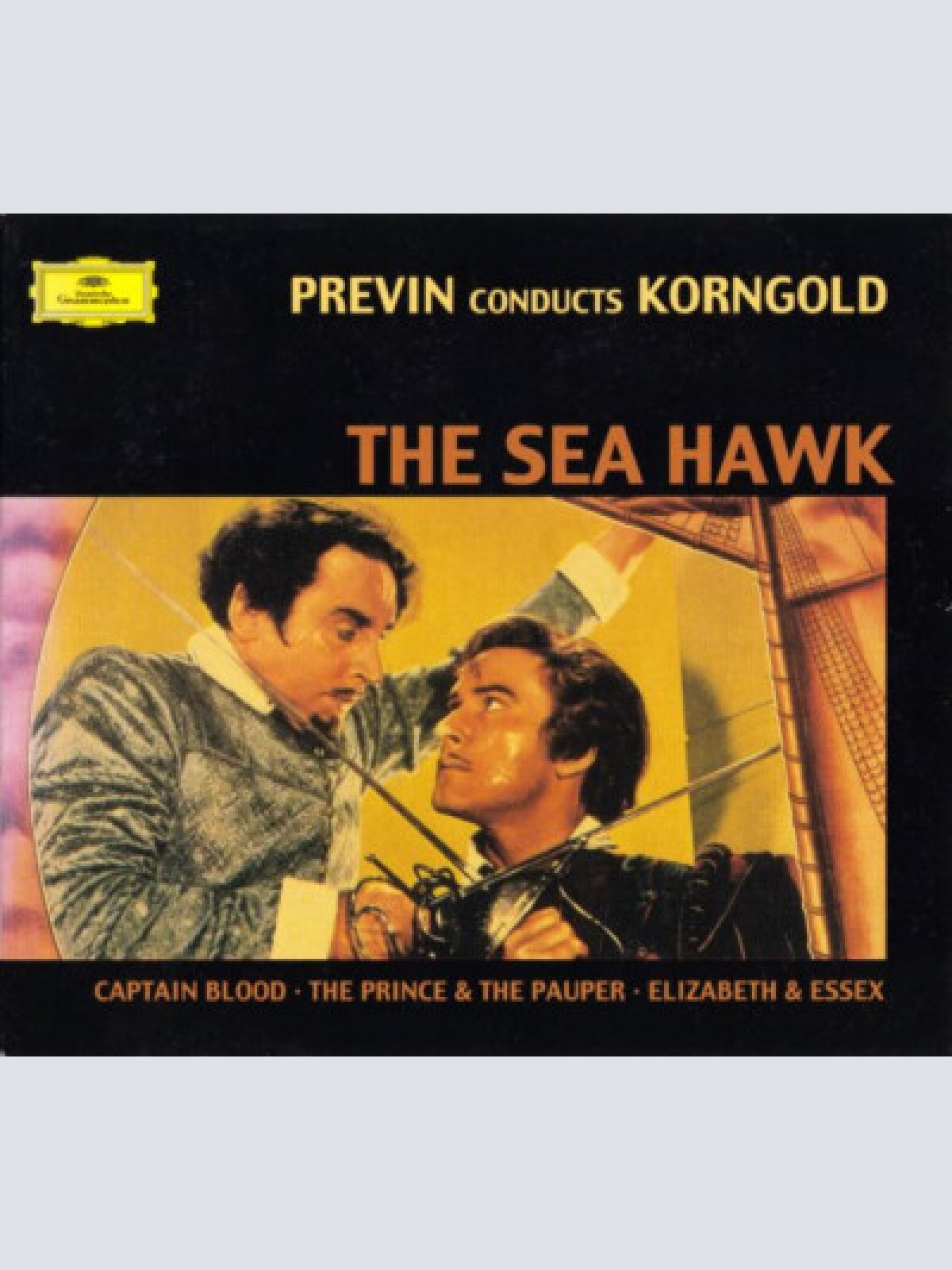 CD, Album Previn* Conducts Korngold* - The Sea Hawk • Captain Blood • The Pri...