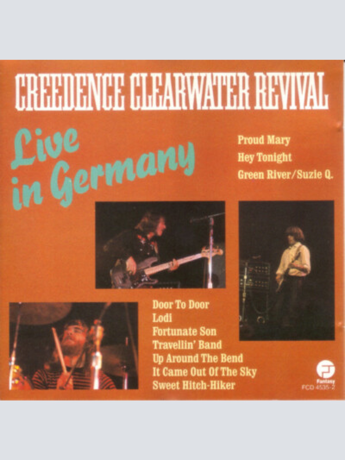 CD, Album, RE Creedence Clearwater Revival - Live In Germany