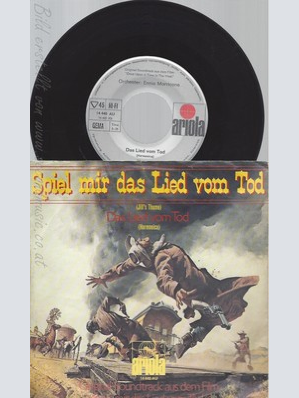 7"SERGIO LEONE--SPIEL MIR DAS LIED VOM TOD