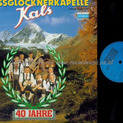 LP--Großglockner-Kapelle Kals – 40 Jahre--  // NM