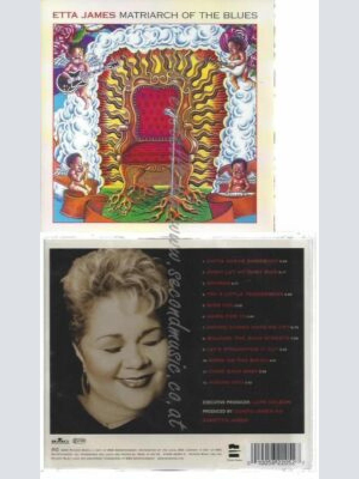 CD--ETTA JAMES--MATRIARCH OF THE BLUES